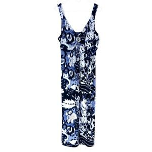 Ruby Rd Abstract Floral Print Maxi Dress
